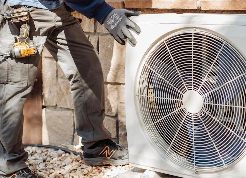 evaporative cooler installation